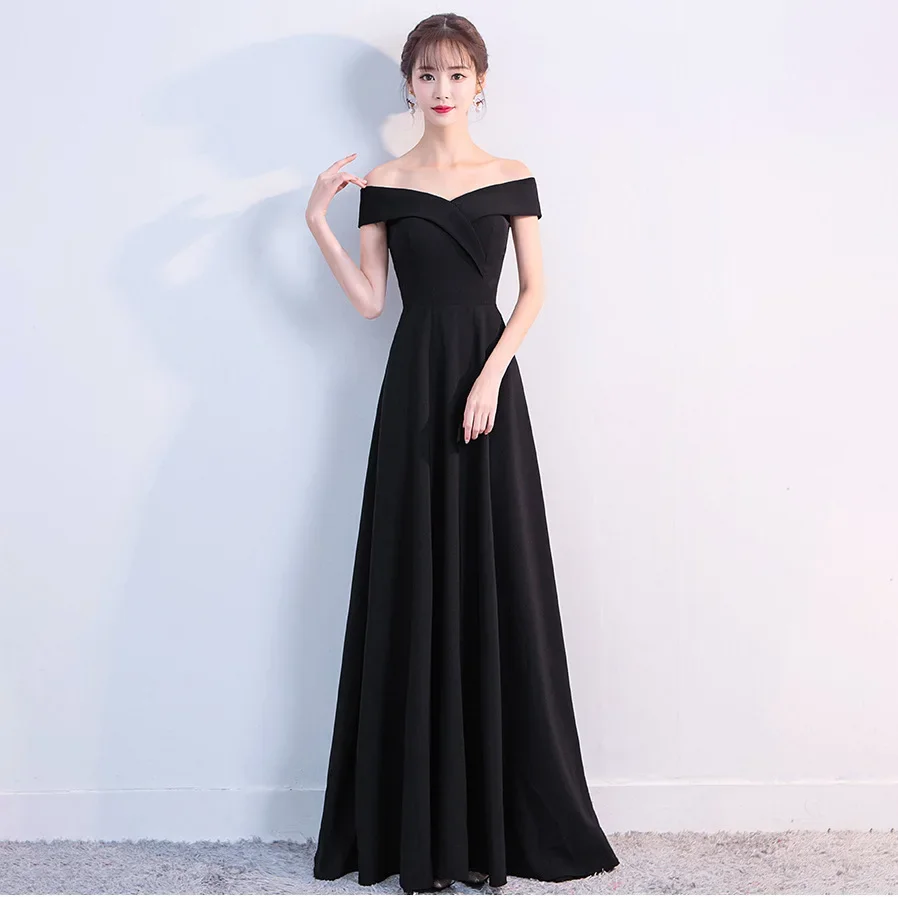 Luxury Elegant Wedding Guest Prestigious Evening Dresses Formal Vestidos De Fiesta Long Bridesmaid ORIENT EVEN Chiffon A-line