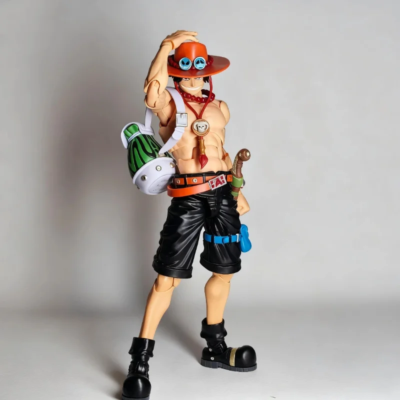 One Piece Ace Fire Fist Anime Figure - High Detail Collectible Statue Desktop De