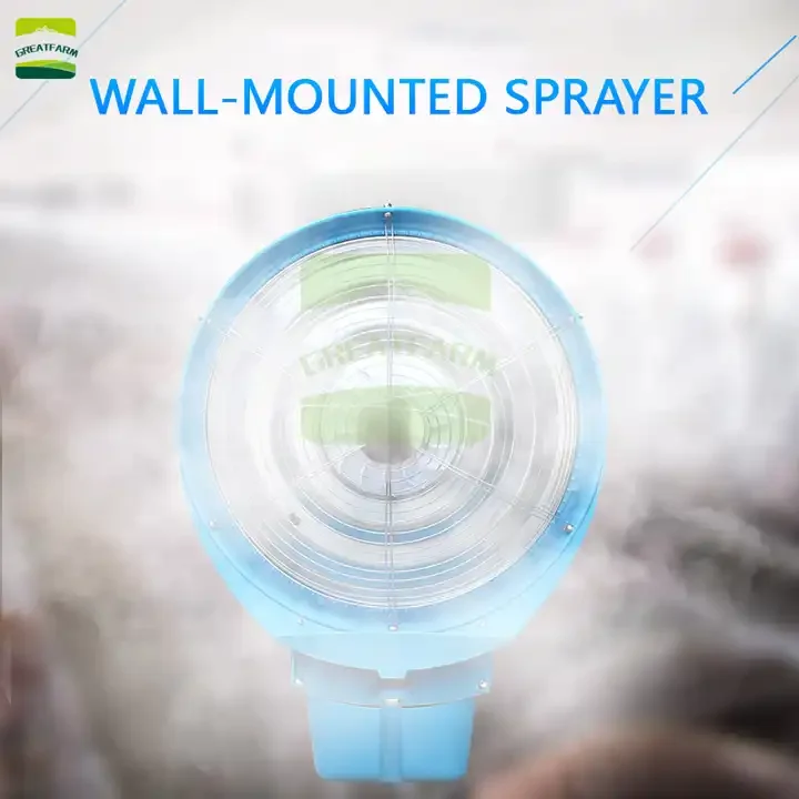 Pig Farm Floor-standing Spray Sterilizer Mobile Centrifugal Chicken Farm Sterilizer Centrifugal Sterilizer