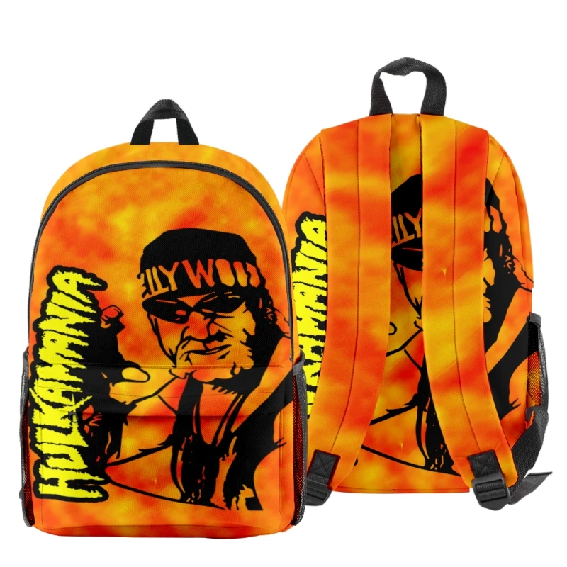 

Рюкзак Халк Хоган, рюкзак с логотипом, модная сумка для покупок, винтажные сумки, персонализированный школьный рюкзак для студентов
