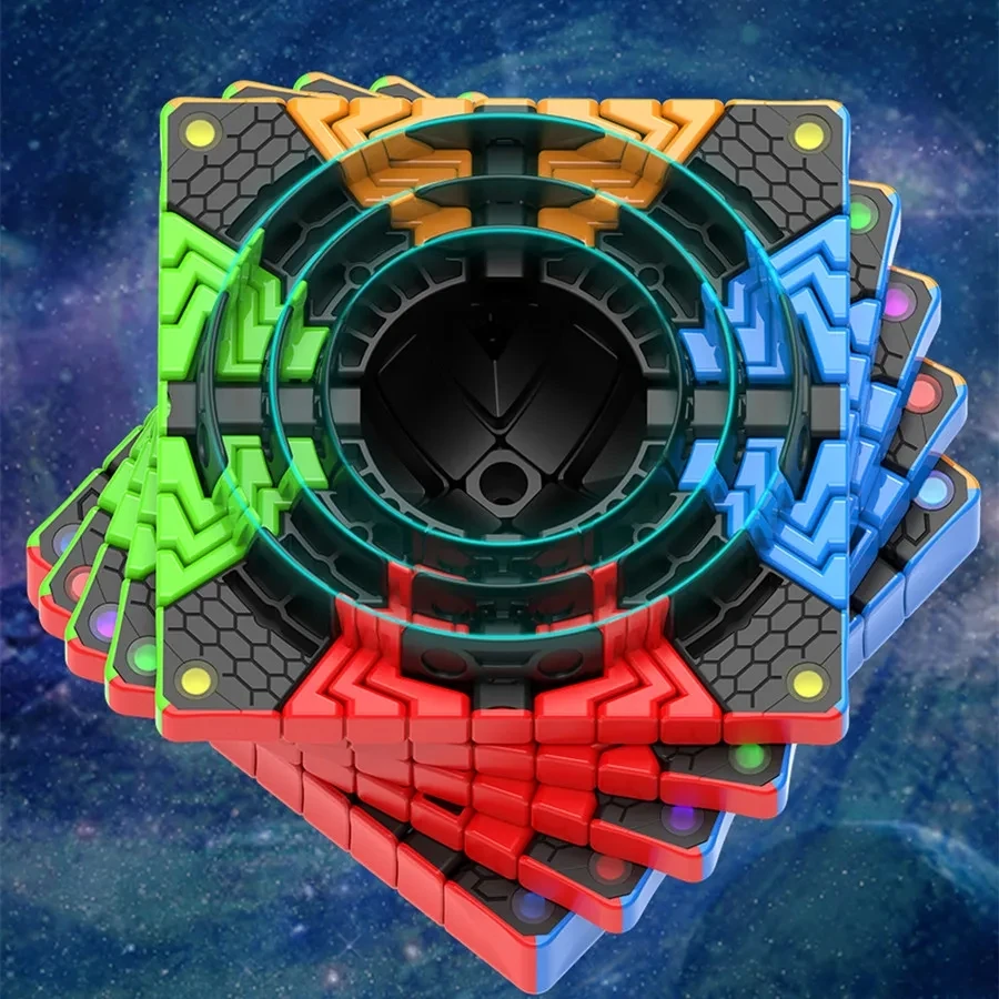 9x9 M DianSheng Galaxy 9M 9x9 Magnetic Magic Cube Speed Cube Stickerless Professional  9x9 M Cubo Magico Fidget  Toys Puzzle