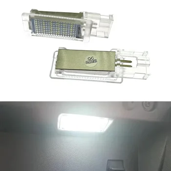 LED 인테리어 발판 조명, VW 골프 5/6/7 플러스 폴로 시로코 파사트 B6 B7 B8 CC 티구안 제타 캐디 투어 샤란 EOS, 1PC  Best5