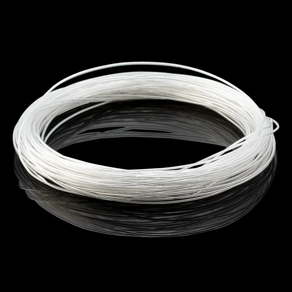 ■ 10m HIFI Insulation Silver Plated High Purity OCC Copper Cable Audio Speaker Headphone Line Single Core OD：0.62mm 32awg