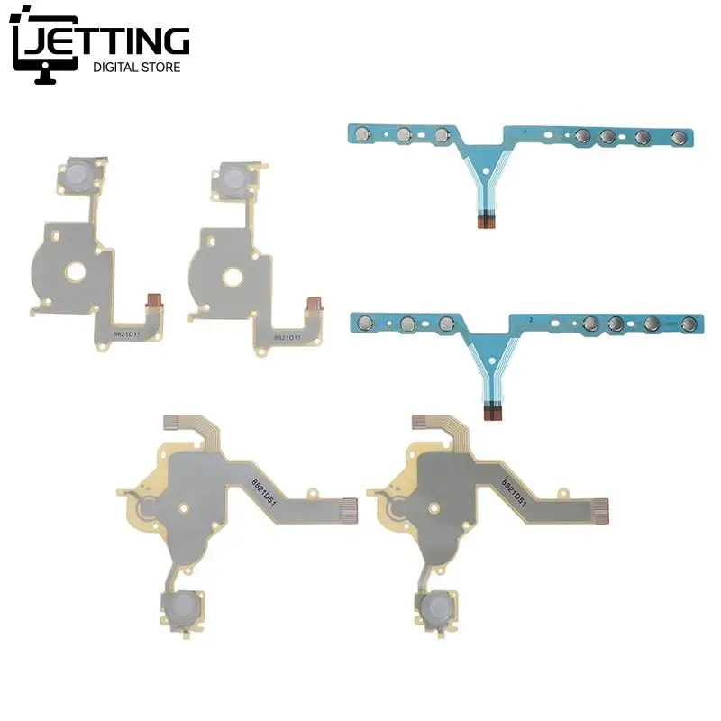 3 יח'\סט שמאל ימין כפתורי כפתור Flex עצרת כבל סרט להגמיש כבלי החלפת חלקי תיקון רכיב עבור PSP 3000