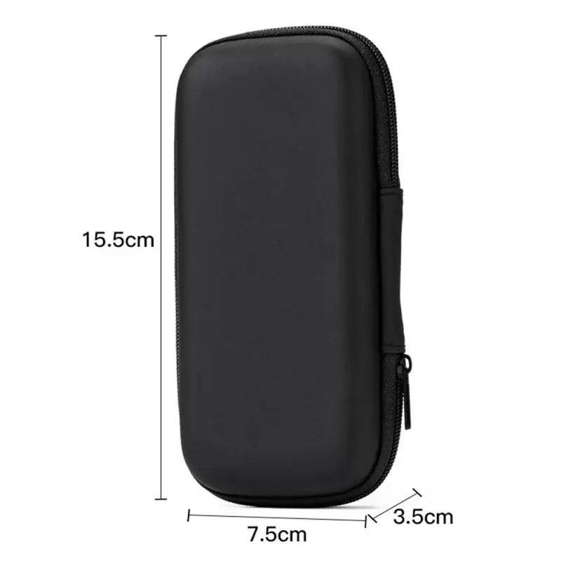 Black EVA Hard Shell Stylus Pen Pencil Case Holder Protective Carrying Box Bag Storage Container for Pen Ballpoint Pen Stylu