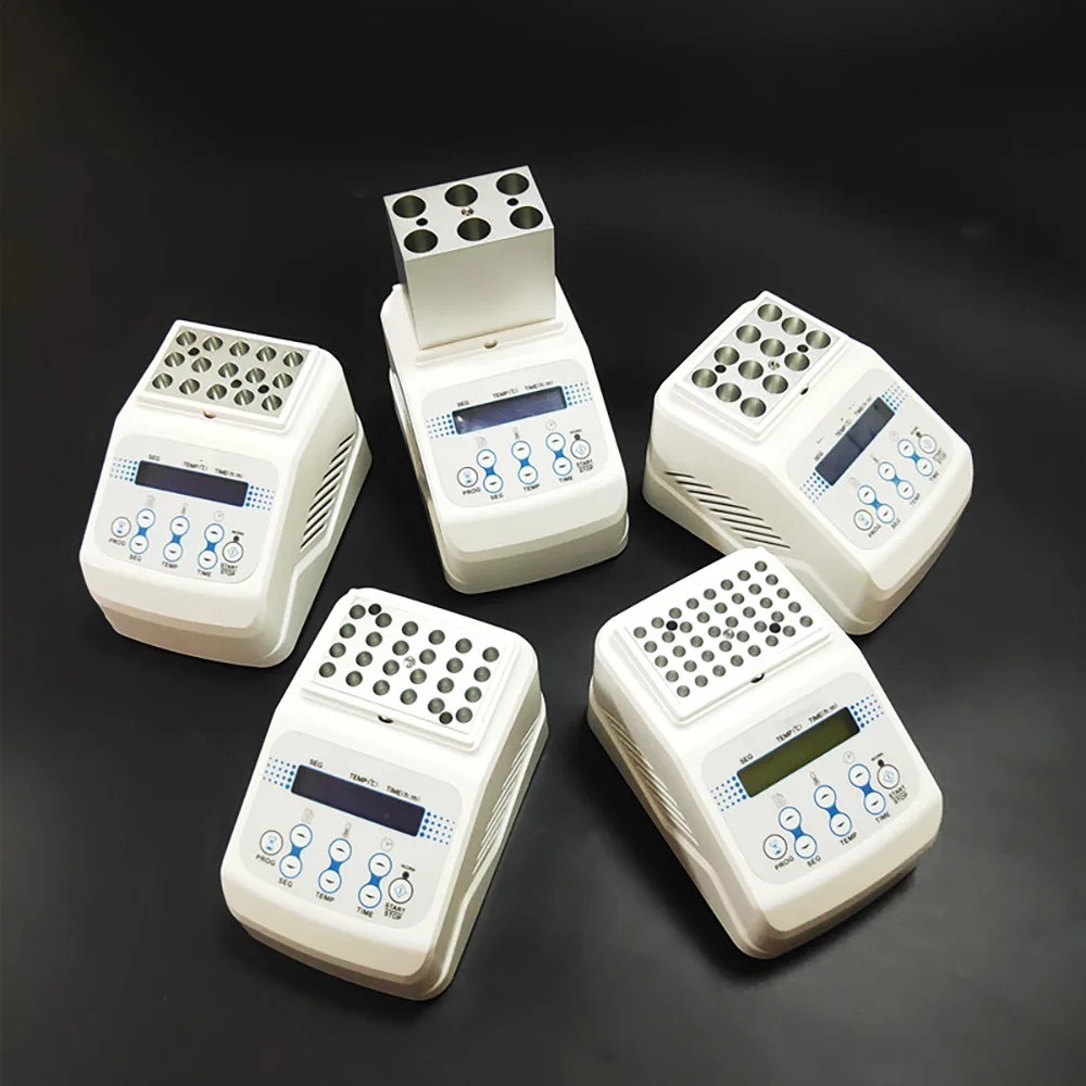 Digital Metal Block Heater for 0.2ml/2ml Tubes, Constant Temperature M-JSY-H Portable Dry Bath Incubator