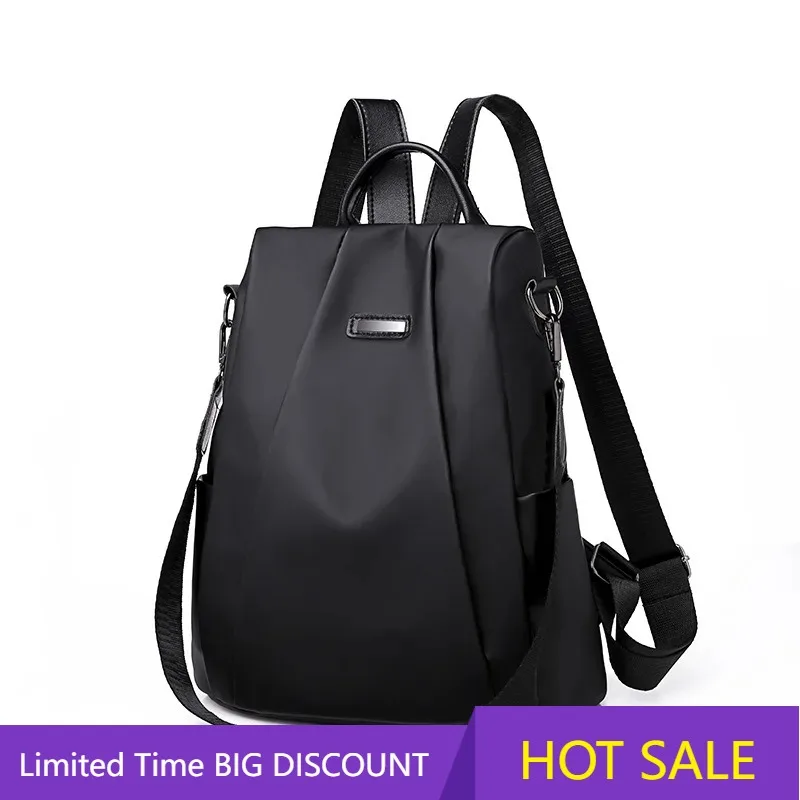 

Women's Fashion Oxford Cloth Backpack Multifunctional Detachable Casual Bag Versatile Design Travel Daily Use Stylish Practical