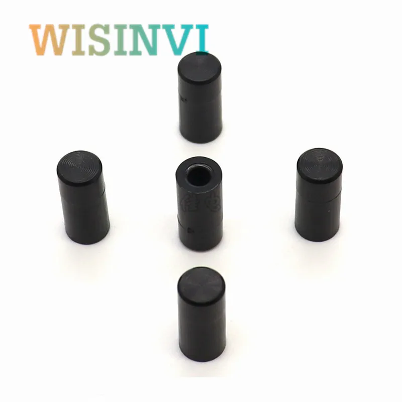 10PCS 7*15mm keycap light touch switch keycap plated silver black round hole 3.2mm plastic keycap