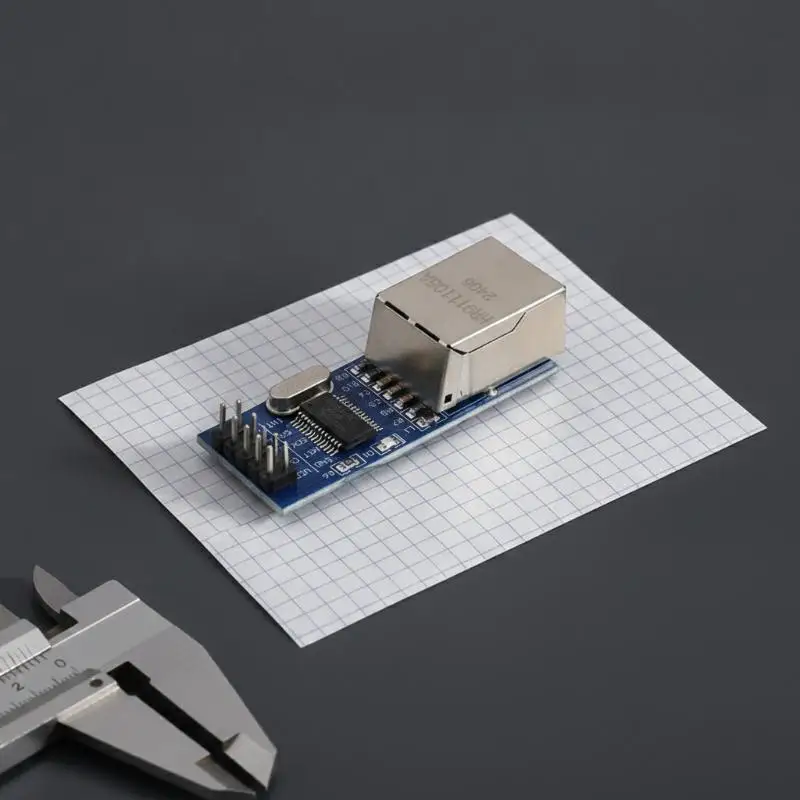 High Speed ENC28J60 Ethernet Module HR911105A RJ45 for 51 AVR SPI PIC STM32 LPC Smart Device Development