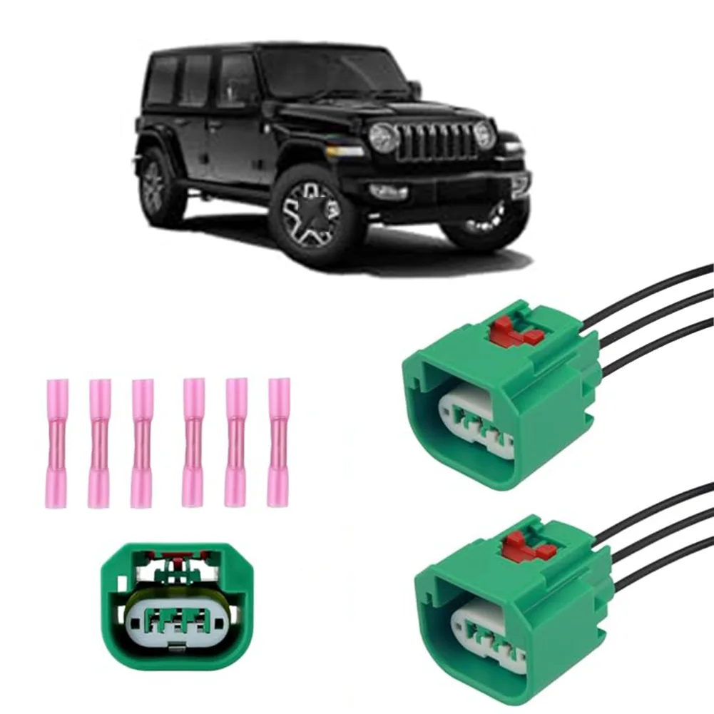 Vehicle Wiring Socket Connector For Lighting System Restoration 6 Accessories Included Weather Resistant Plug-and-play Design