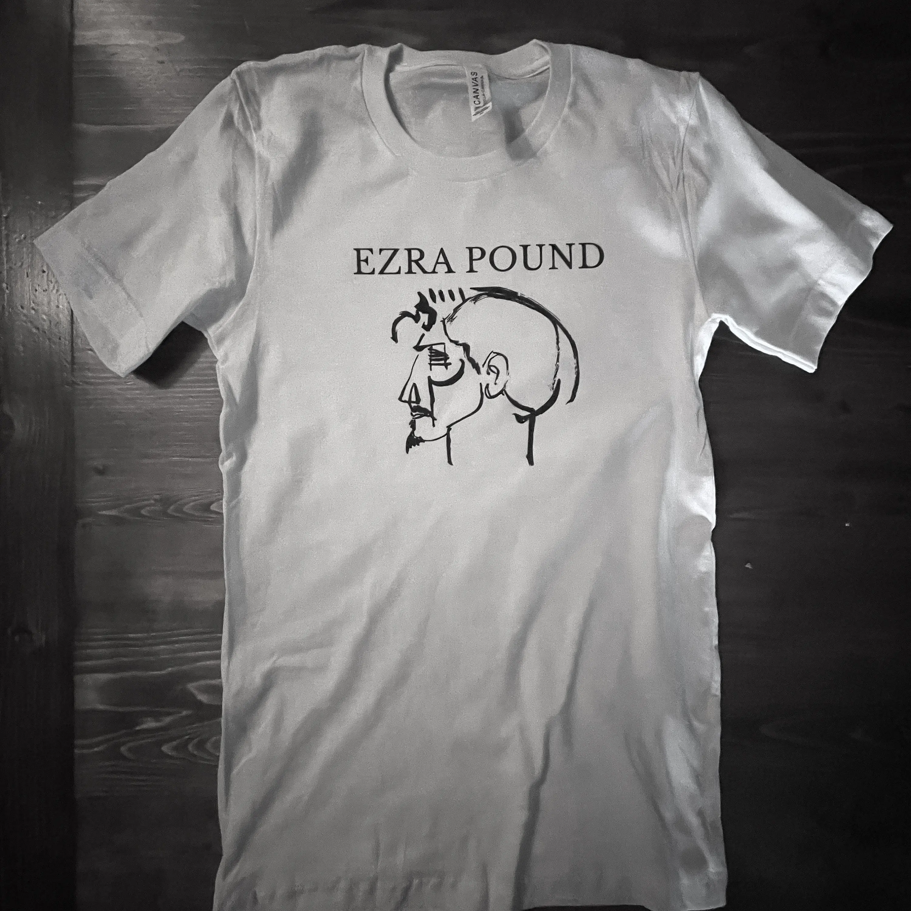 Ezra Pound T Shirt As Worn By Allen Ginsberg