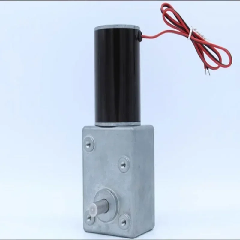 Micro DC Motor 12V 24V 5882-45 Worm Gear DC Reduction Motor Right Angle High Torque Adjustable Speed