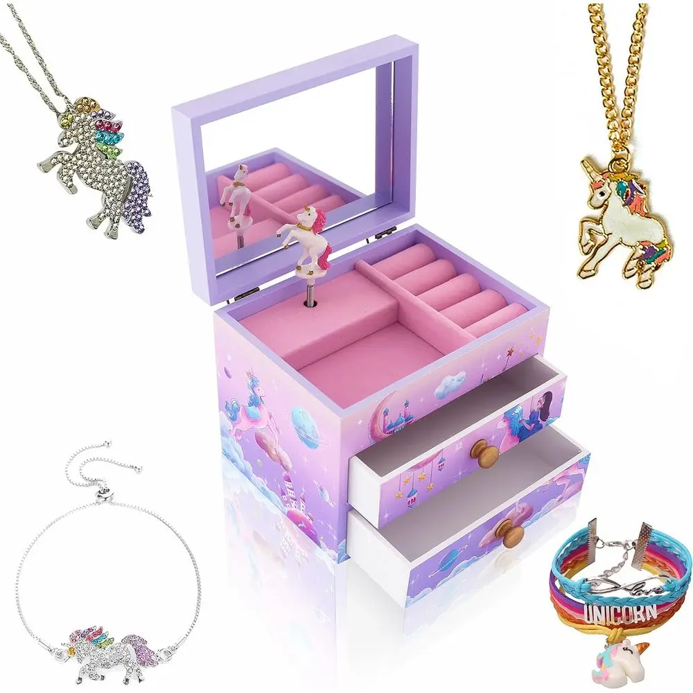 

Wooden Musical Box - Gifts or Girls