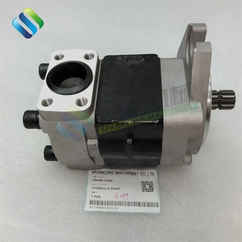 23A-60-11203 GD505A GD611 ชิ้นส่วนไฮดรอลิกก่อสร้างปั๊มไฮดรอลิก 23A-60-11203