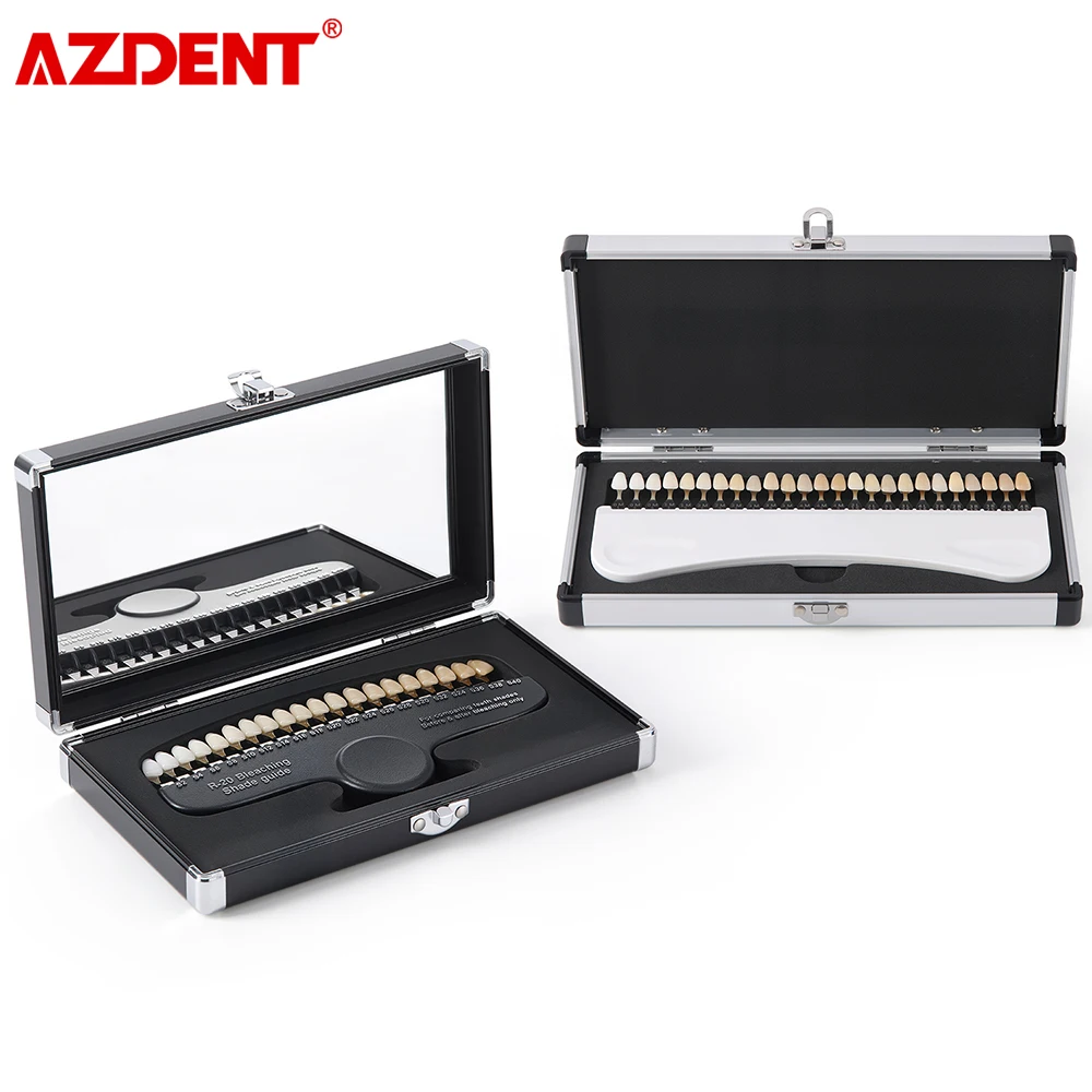 

Dental Teeth Shade Guide Professional Porcelain 3D Master Tooth Whitening Comparator Toothguide Colorimetric Plate 20/25 Colors
