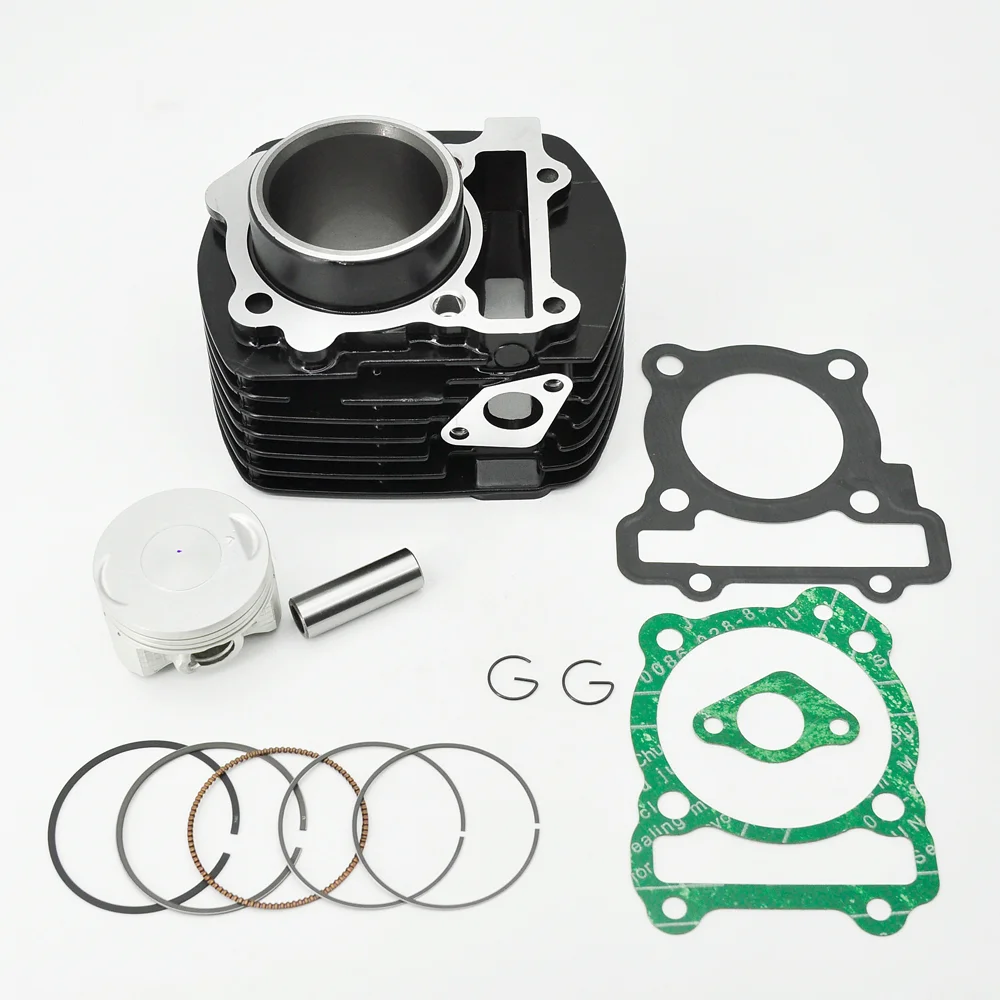 Engine Parts Motorcycle Cylinder Piston Gasket Kit for Yamaha FZ16 FZ-16 2015-2018 58mm 153CC