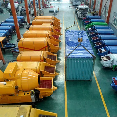 Large Hydraulic Secondary Structure Column Pump Small Diesel Inclined Horizontal Fine Stone Concrete Delivery Pump