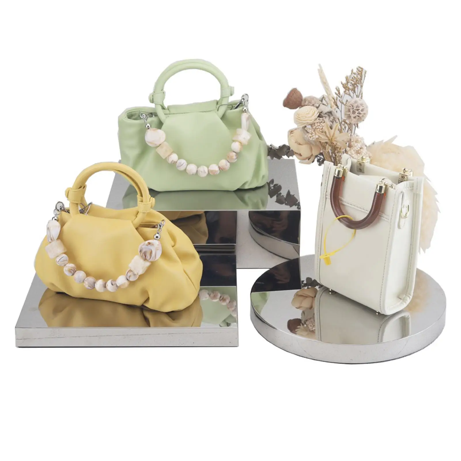 

3 Pieces Display Riser Food Display Lifter for Candy Small Figurine Handbag