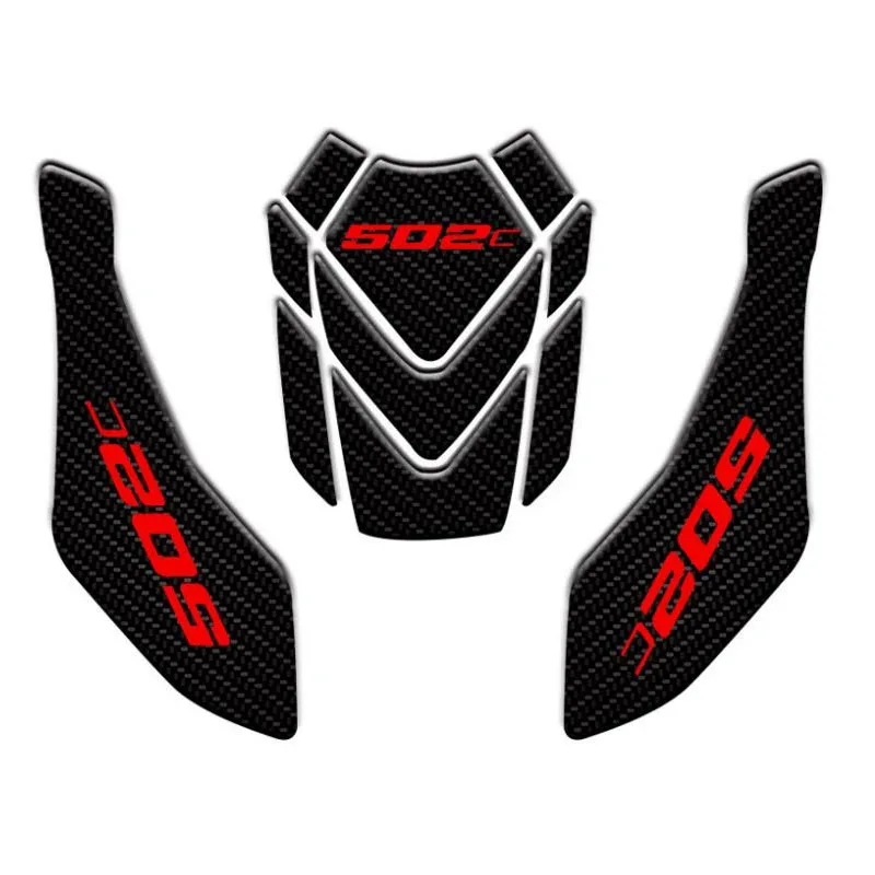 For BENELLI 502c Motorcycle Fuel Tank Pad Anti-Slip Protective Sticker