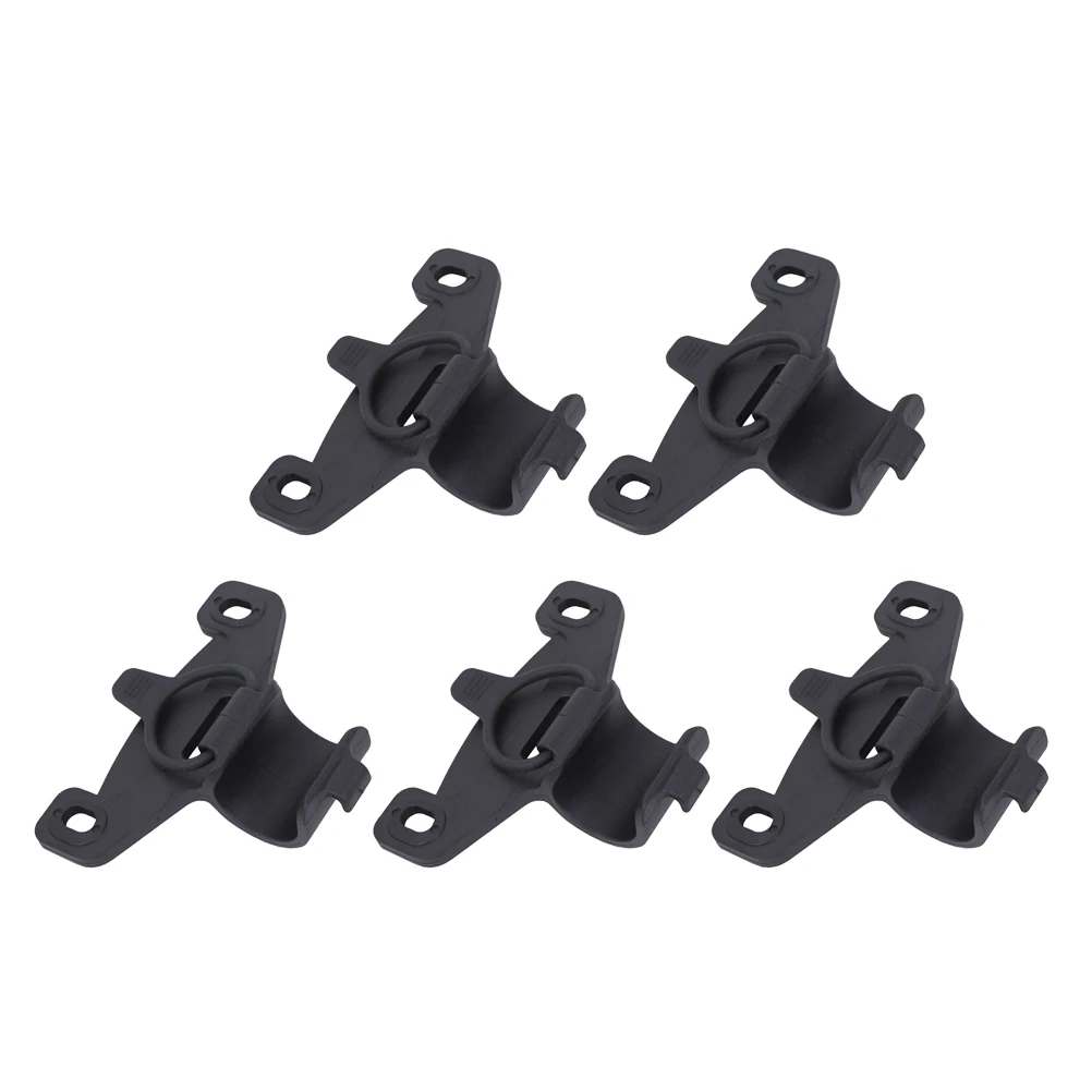 

5pcs Bike Pump Holder Silicone Wrap Band Retaining Bracket Fixing Clip Universal Fit Light Durable Nylon Cycling Accessories