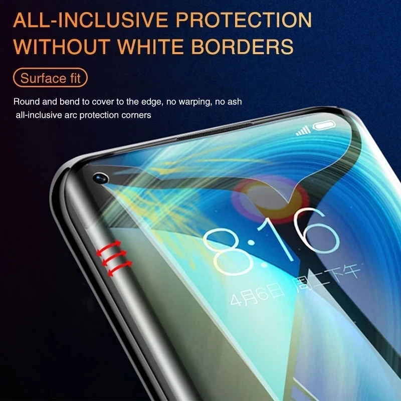 Hydrogel Film For Realme 5 6 Pro 7 Asia 5i 6i 7i Screen Protector For Realme C3 C3i C11 C15 C21 X2 XT X3 X7 X50 Pro Film