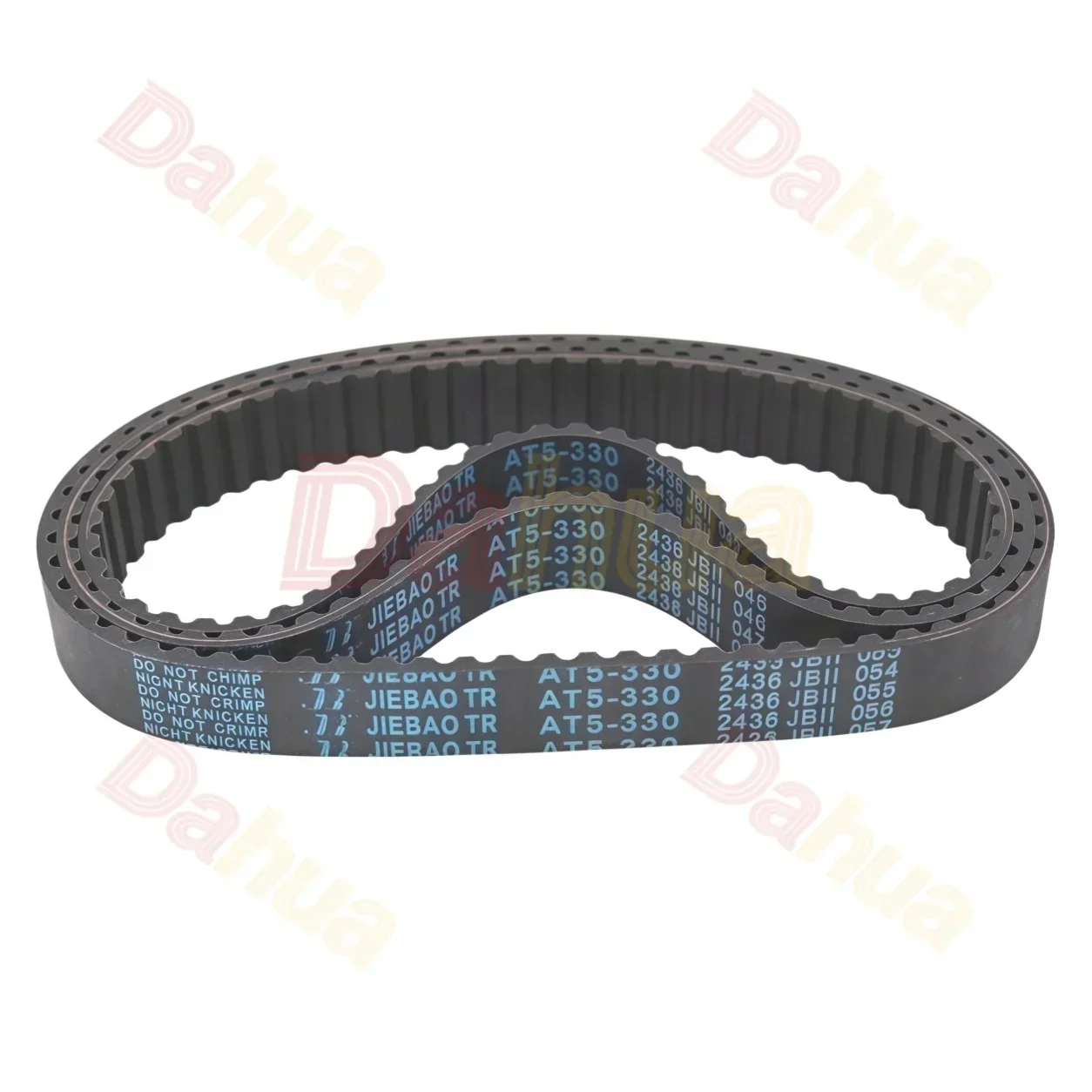 Precision Endless AT5 Rubber Synchronous Belt 5mm Pitch Length 330-1520mm Width 6-40mm Fiberglass Reinforced for CNC Automation
