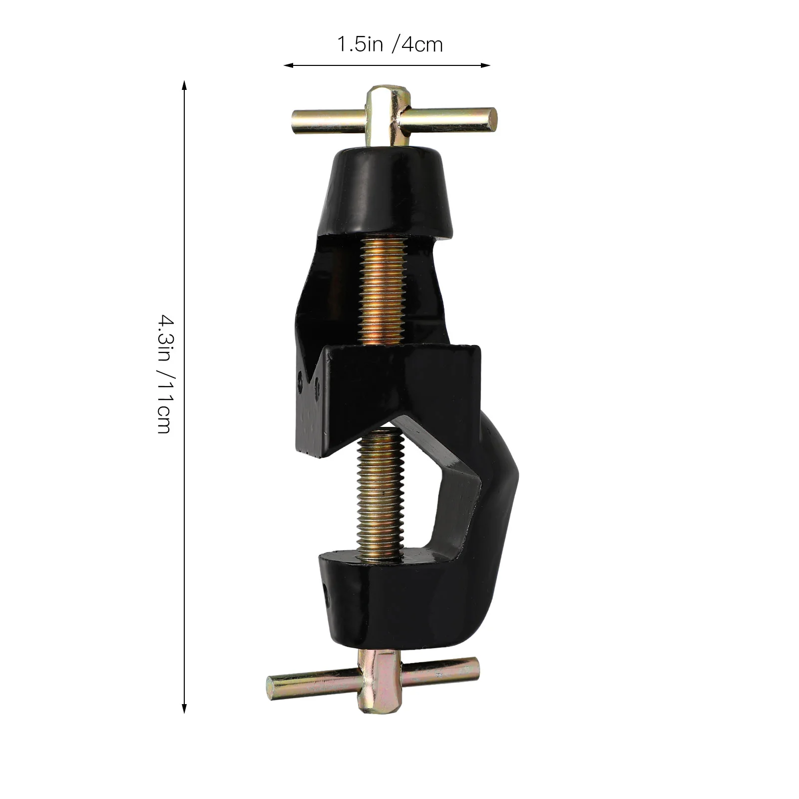 Imagem -05 - Clipe Transversal para Laboratório Liga de Zinco Suporte de Fixação Duplo Fio Superior Estilo Alemão Pcs