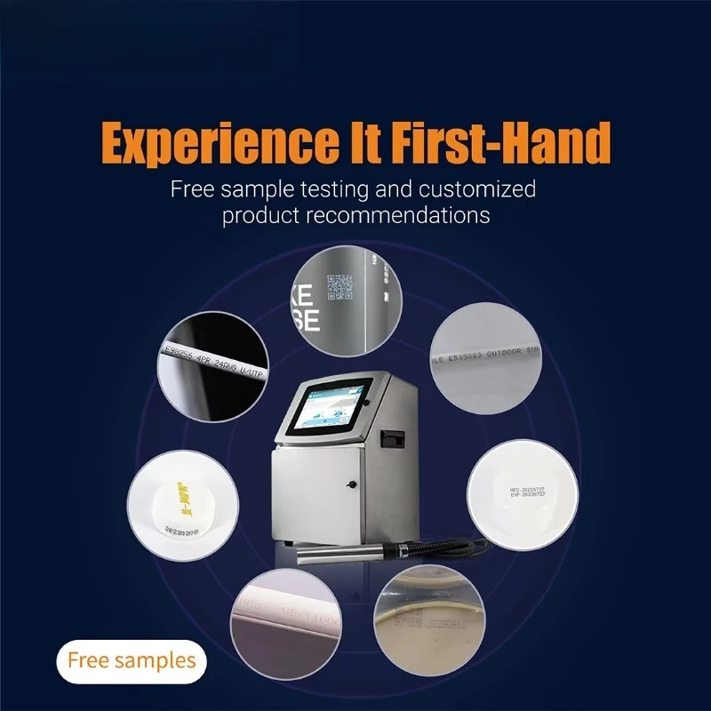 FL High Speed Cij Batch Code Online Date Coding Machine Continue Dot Matrix Inkjet Printer for Electronic Components Customized