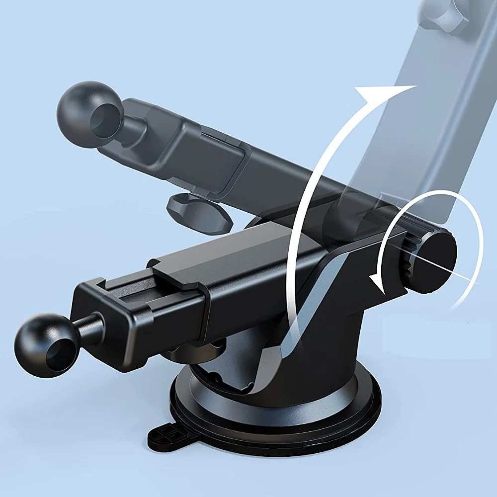 

17mm Ball Head Suction Cup Base for Car Cell Phone Holder Stand Car Dashboard Windshield Mobile Phone Bracket Accessories