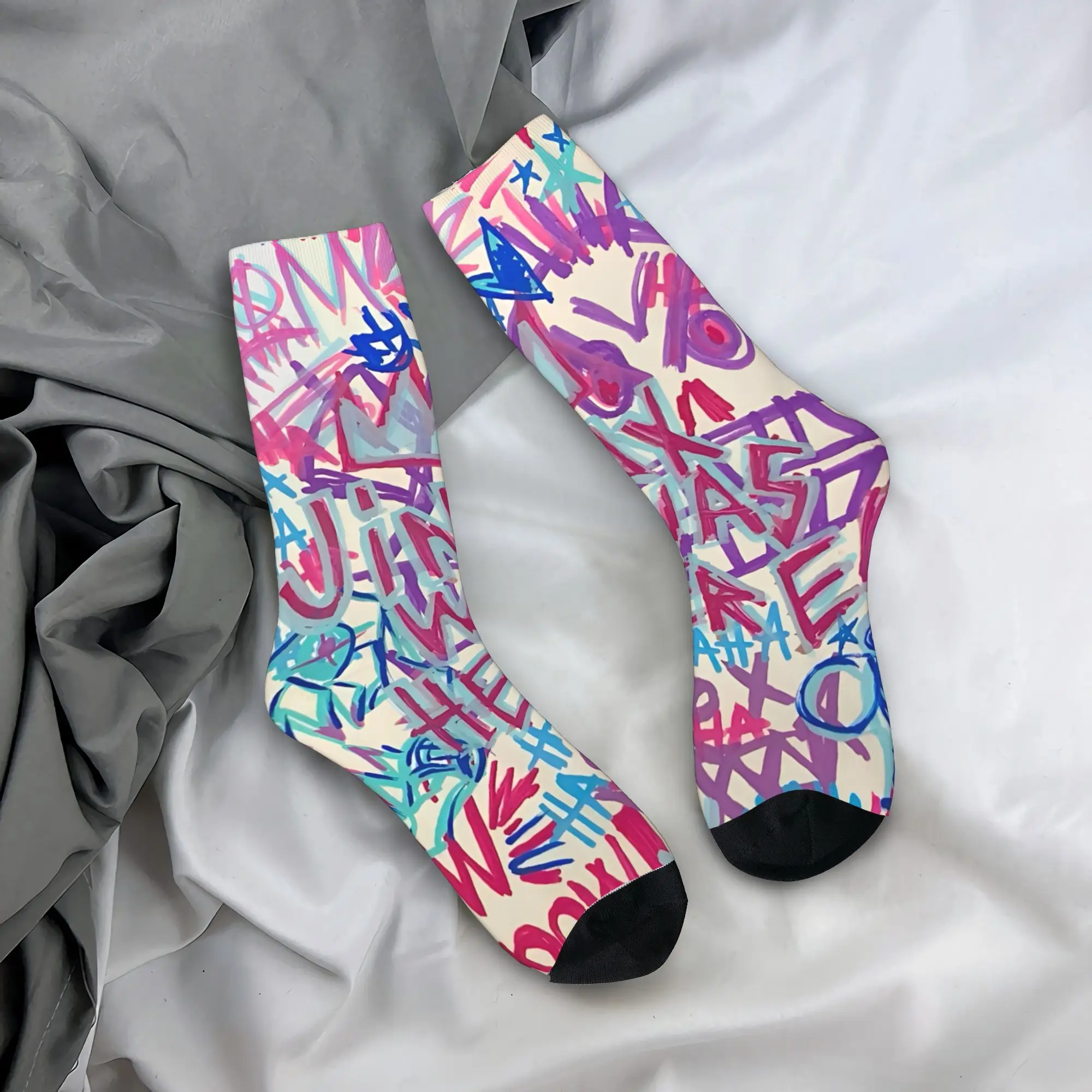 Jinx Monkey  Arcane (7) Stockings  Fashion Socks Couple Quality Socks Autumn Outdoor Sports Design Anti Skid Socks Birthday Gift