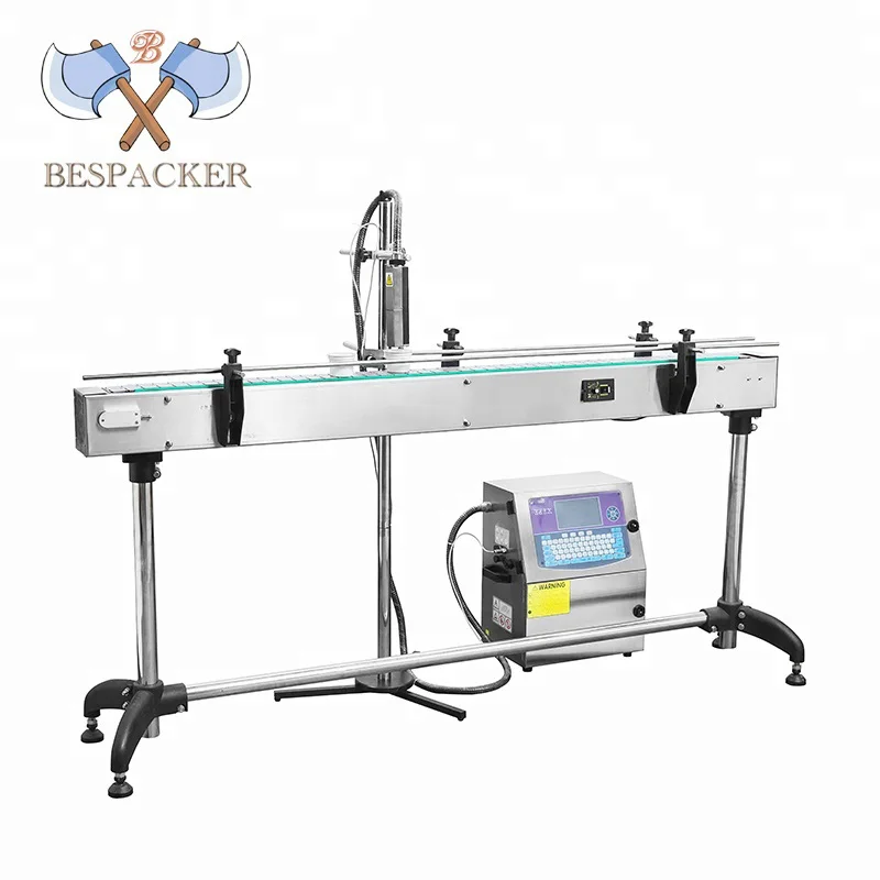 Bespacker-impresora de código de fecha de caducidad, máquina Industrial de inyección de tinta por lotes, XK-680