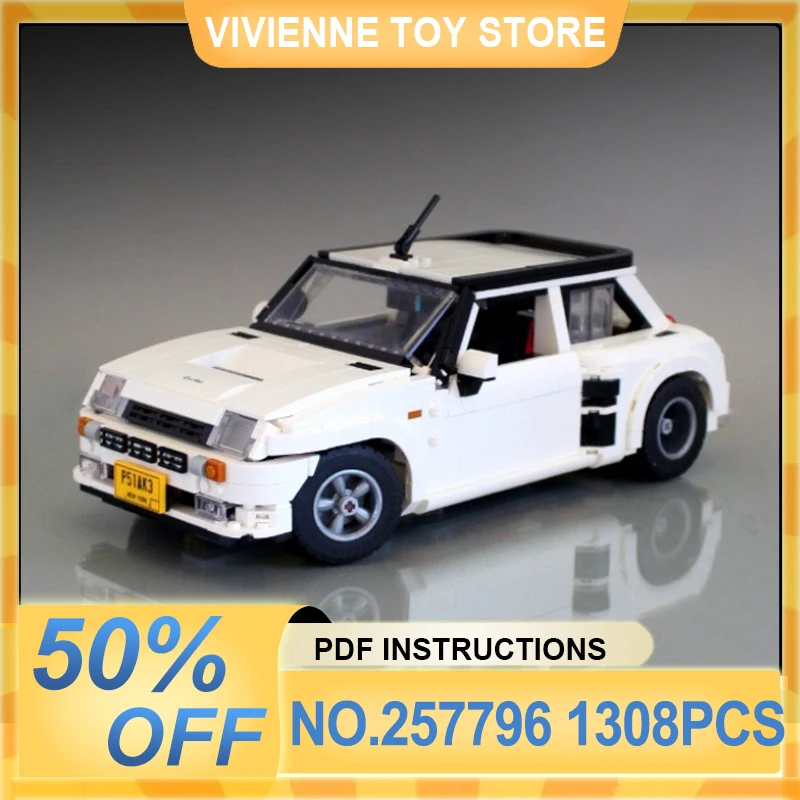 

MOC 257796 High-end Classic Technical 10295 Speed Sports Car Vehicle Turbo Blocks Model Puzzle Toys DIY Christmas Gifts Kids