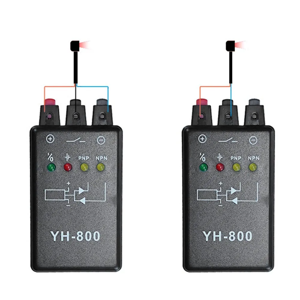 YH-800 Lichtschrankentester, Näherungsschalter, Magnetsensor PNP NPN Tester Metalldetektionsinstrument 93 * 60 * 23 mm – Detail 9