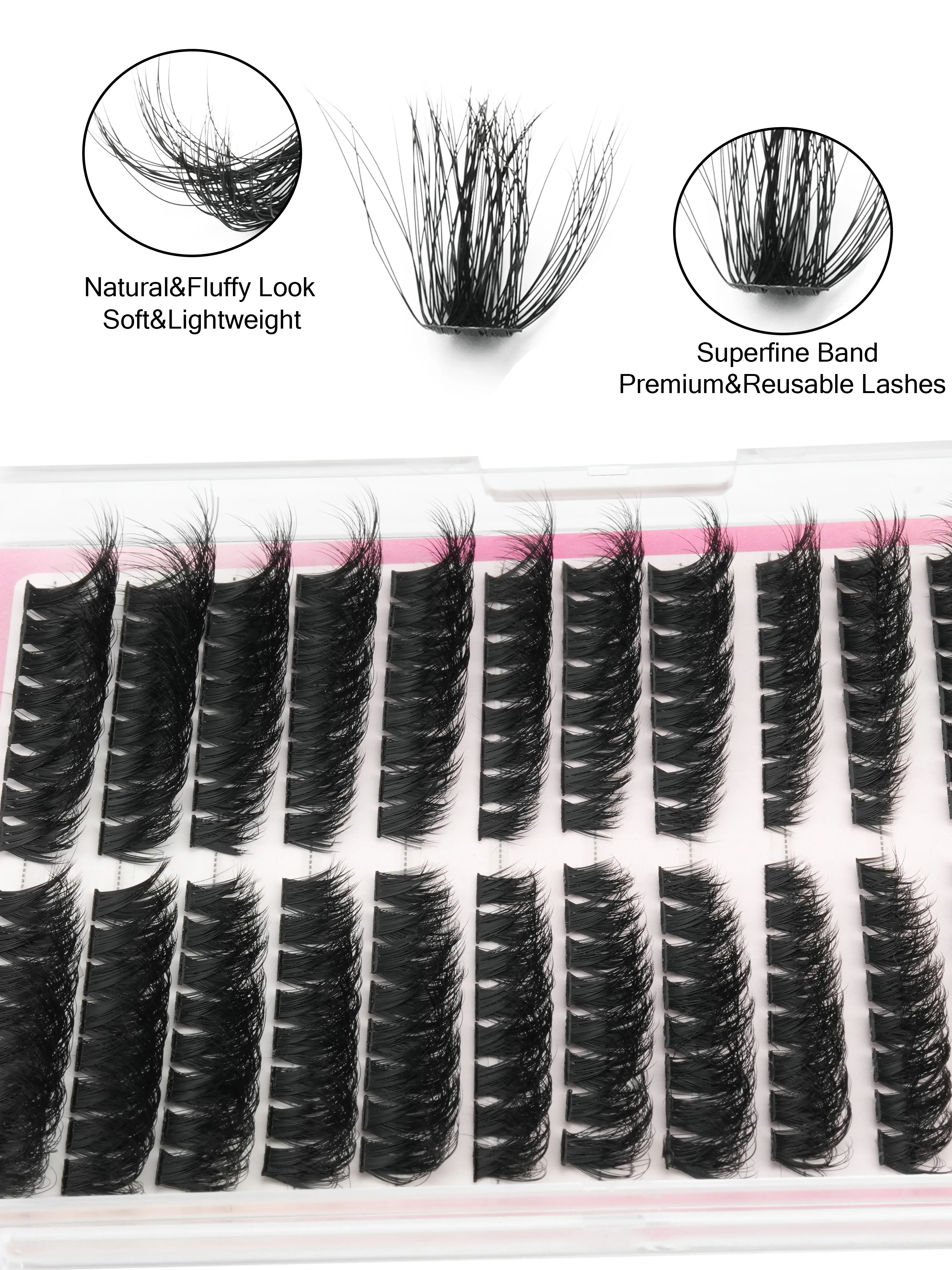 Cils en bouquets bouclés D moe - Eyelash Extension Individual avis et prix