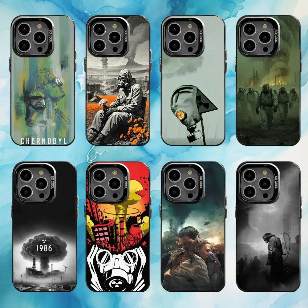 

Movie Chernobyl Abyss Phone Case For iPhone17,16,15,14,13,12,11 Plus,Pro Max Black Candy silver phone case
