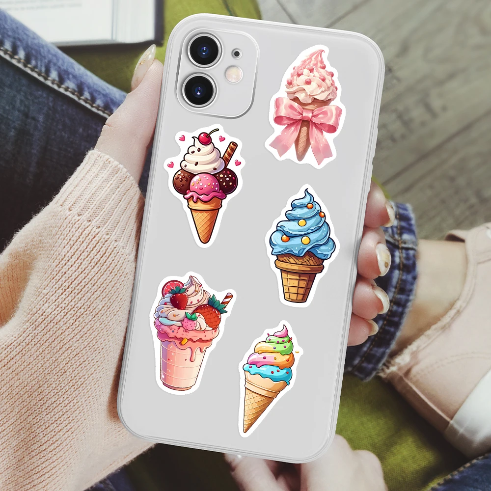 Summer Ice Cream Stickers Cool - Kids Toys Laptop 评论和价格