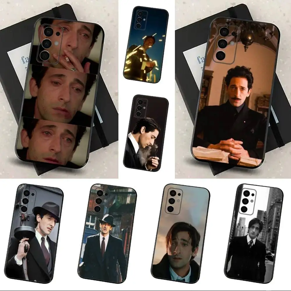 

A-Adrien B-Brody B-Brutalist Phone Case For Samsung Galaxy A73,31,32,72,41,53,52,71,22,5G,Note,J7,8,9 Soft Black Cover
