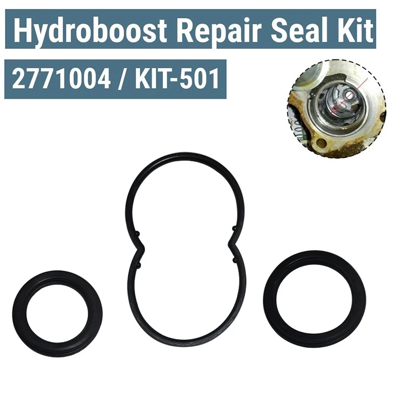 Hydroboost Repair Kit 2771004 Seal Leak Repair Kit for Chevy GMC Ford GM Dodge Chrysler Hydro-Boost Leak