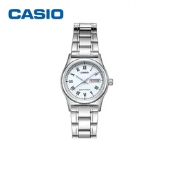 Casio LTP-V006 series watches are fashionable simple casual compact women's watches made of stainless steel waterproof quartz