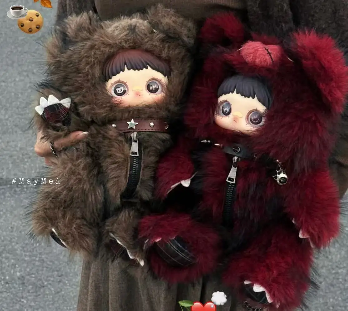 

100% Оригинальная серия плюшевых игрушек MayMei Rebel Doll Blind Box: Милый и модный рюкзак-сюрприз для девочек, подарок на день рождения