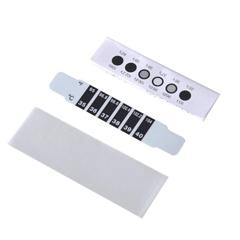 Thermometer Strips Fever Stickers Fast Read LCD Display Fever Stickers