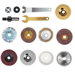 Meuleuse d'angle de conversion de perceuse électrique, connexion pour disque de coupe, roue de polissage, adaptateur de support de poignée, 6mm, 10mm, 1 jeu, le plus récent