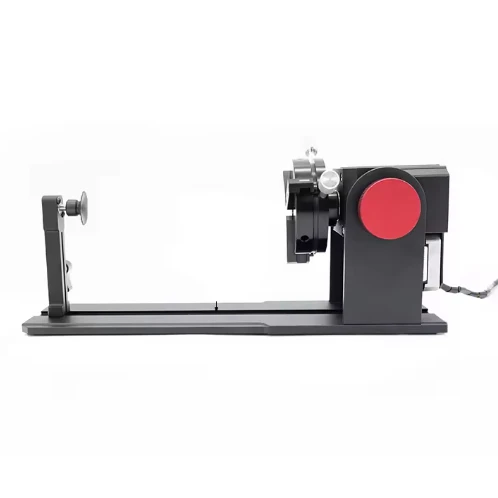 High Precision Desktop Chuck Rotary Axis 6061 Aluminum Alloy Rotary Fixture Clamp Shaft for Marking Engraving Machine