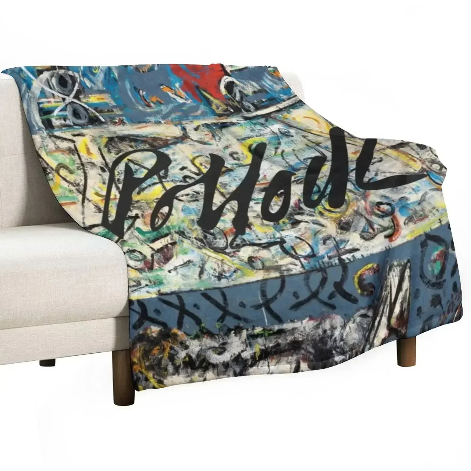 

Guardians of the Secret by Jackson Pollock Throw Blanket Thins Sofas Flannel Fabric Furrys Blankets