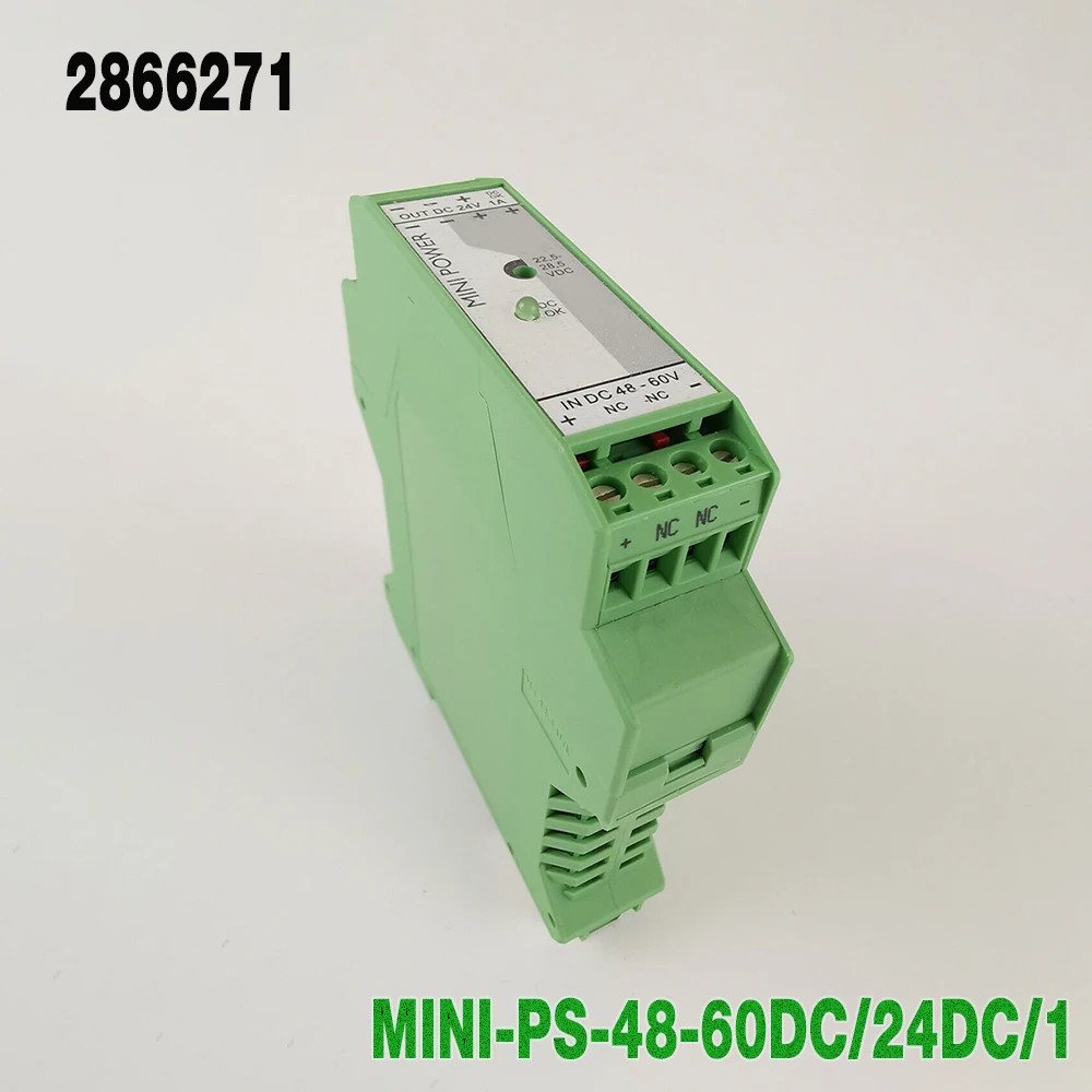 

2866271 MINI-PS-48-60DC/24DC/1 Блок питания преобразователя постоянного тока мощностью