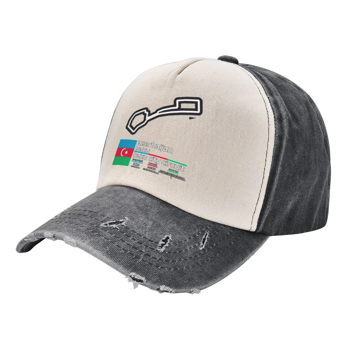 

Baku City Circuit F1 Records Baseball Cap Ball Cap Beach For Girls Men's