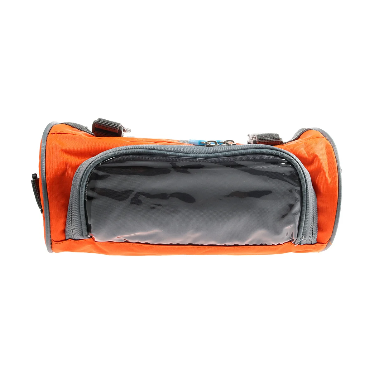 

Oxford Cloth Bike Handlebar Bag Waterproof Large Capacity Touchscreen Front Pack for Road Mountain Bikes Orange