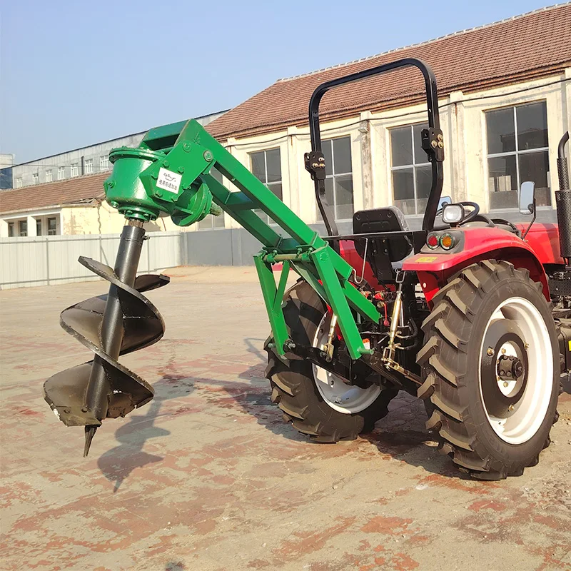 

Professional Tractor Mounted Soil Drilling Machine with High Hardness Auger Bits for Heavy Duty Ground Hole Drilling