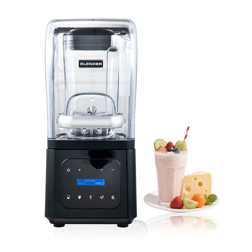 Silent Proof Noise Cancellation Beverage Mixing Station, Commercial Layout for Milkshake, Fruit & Juice Preparation For Bar