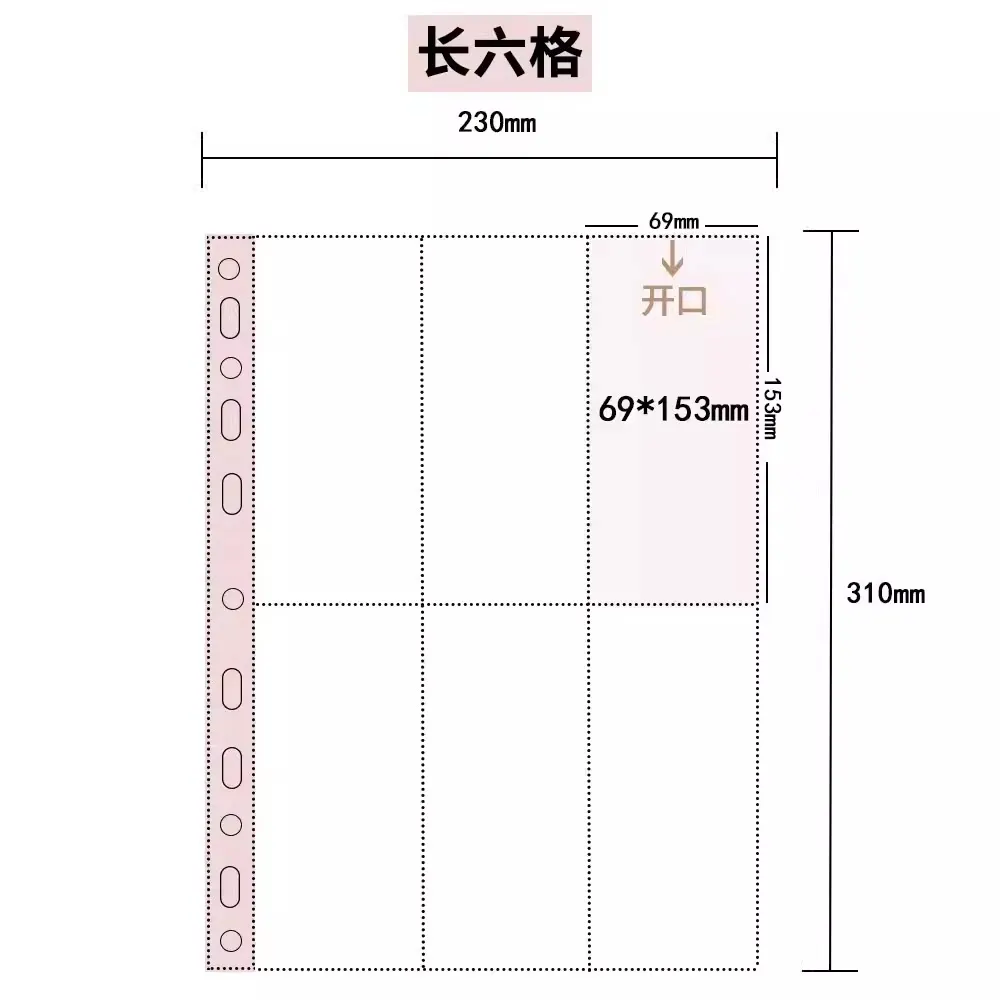 A4 Broodkaartenalbum Grote Capaciteit Hardcover 9-Vakjesmap voor Kpop Idol Fotokaarten Polaroid Postkaarten Verzamelen